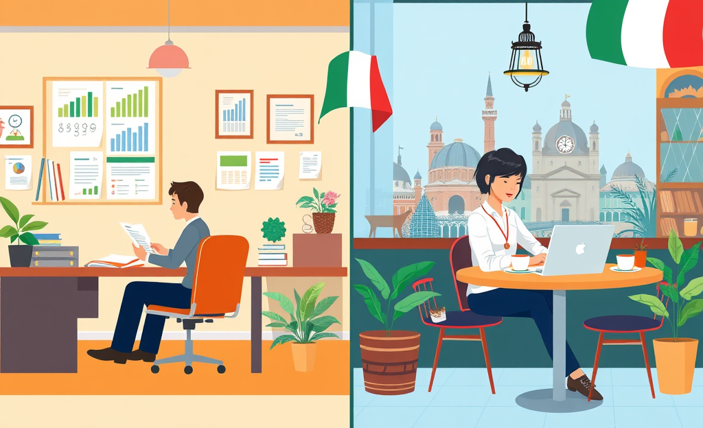 Comparazione dei guadagni tra lavoro in CLT e freelance nel settore