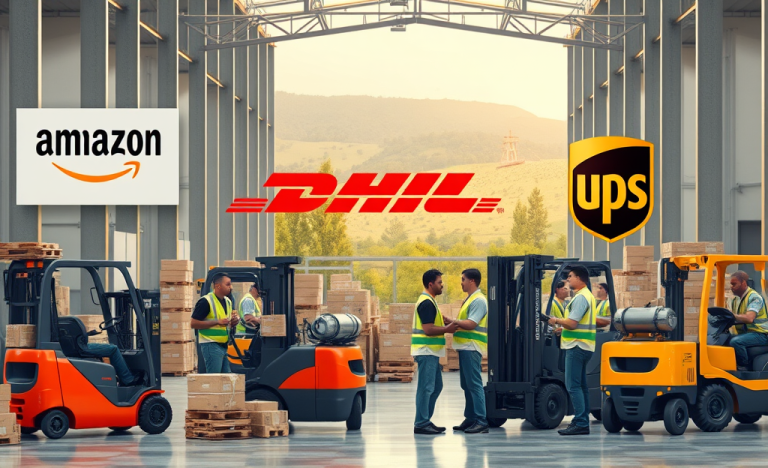 Confronto delle retribuzioni nella logistica tra Amazon, DHL, UPS e altre aziende