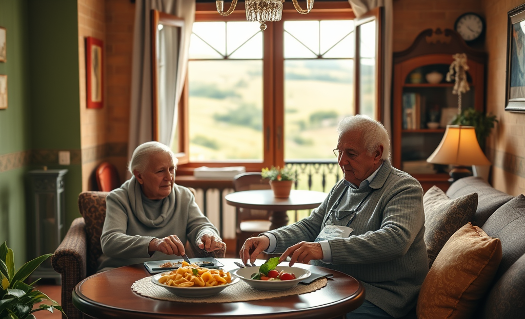Immagine rappresentante badanti e domestiche che offrono assistenza con alloggio