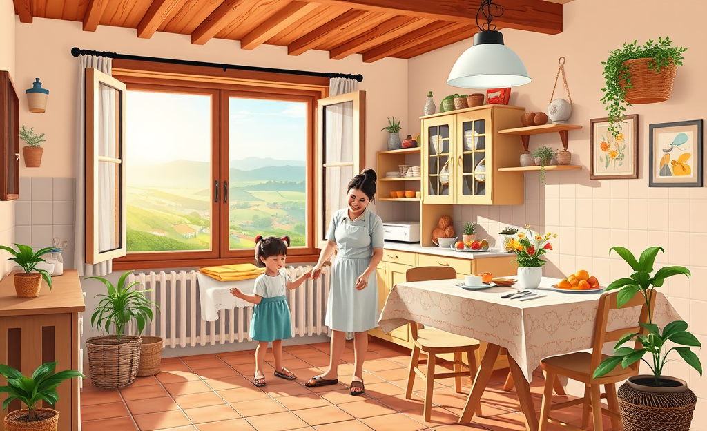 Immagine di una casa accogliente rappresentativa delle offerte di lavoro domestico con alloggio di Domus Servizi SRL
