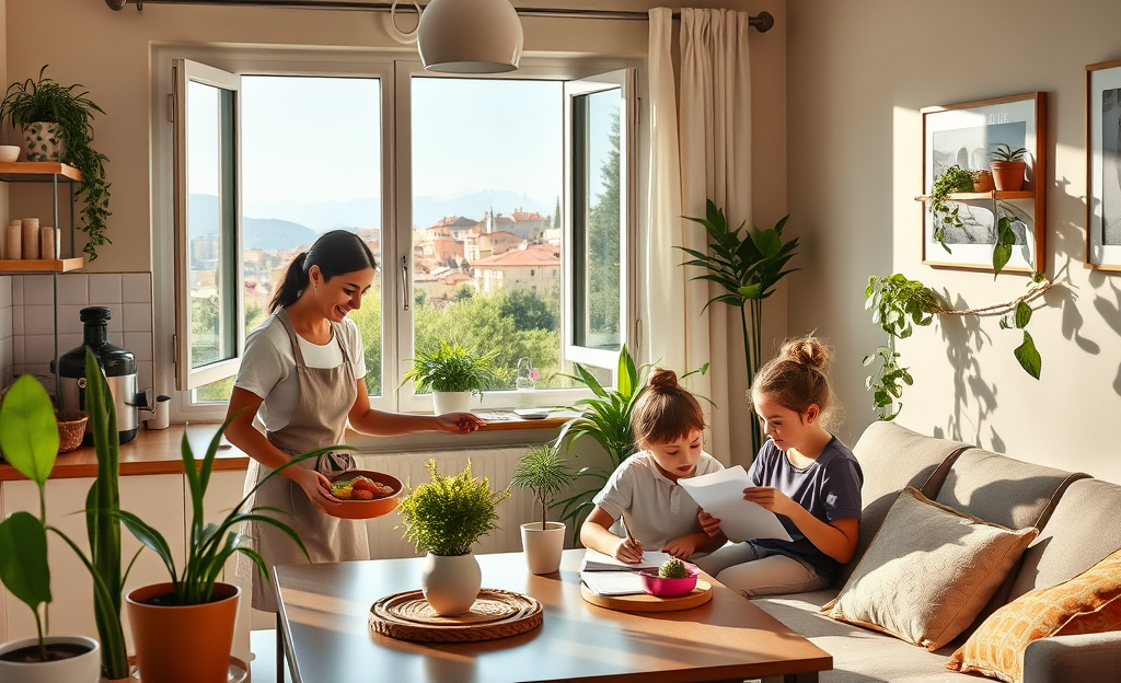 Immagine di un servizio di gestione domestica e familiare