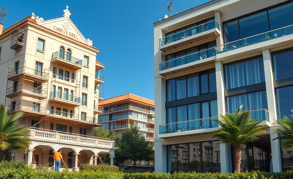 Immagine di condomini e hotel ristrutturati da CMB Verde SRL