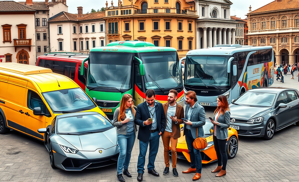 Un autista alla guida di un camion, simbolo del settore lavorativo volante.