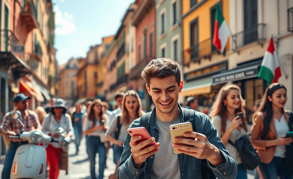 Persona che guida un'auto e guadagna soldi grazie a un'app