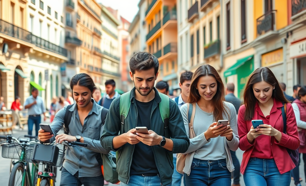 Una persona che utilizza un'app di guida su uno smartphone per guadagnare denaro extra.