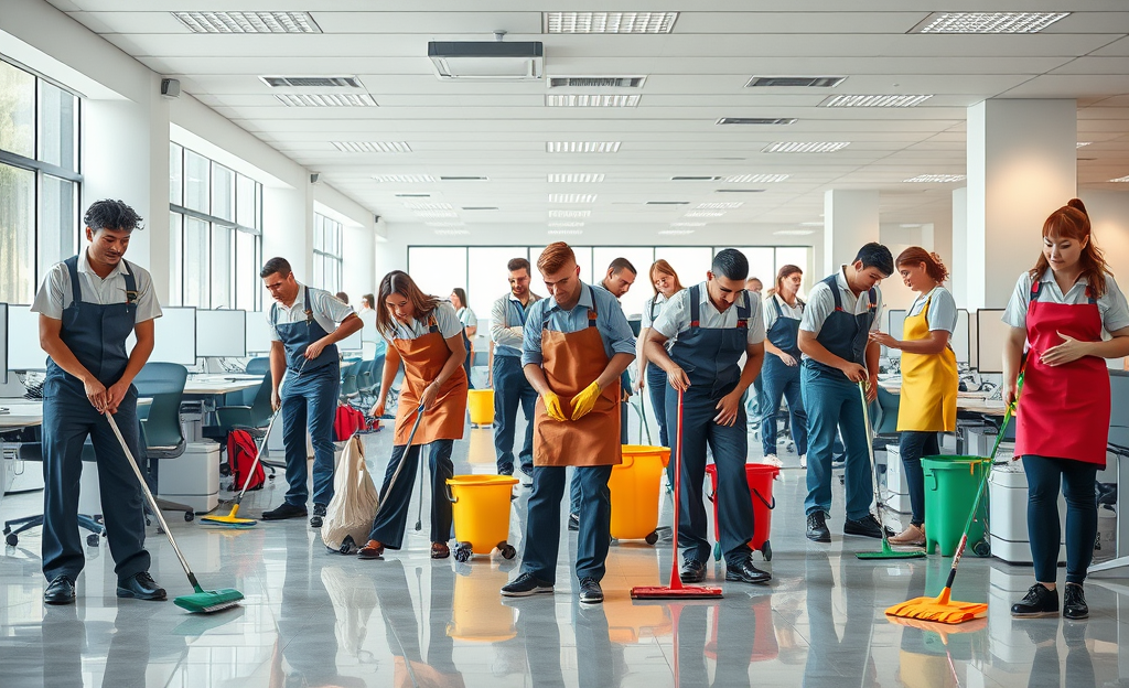 Opportunità di lavoro per collaboratore di pulizie pesanti.