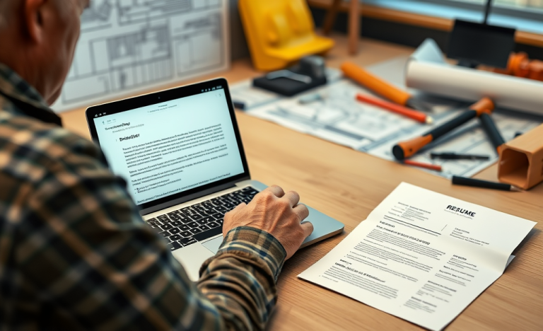 Guida su come inviare il curriculum per la posizione di muratore.