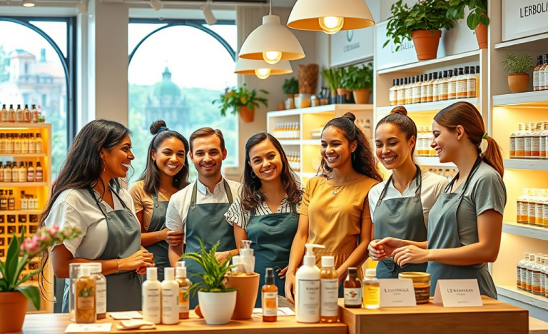 L'Erbolario offre opportunità per addetti alla vendita con un ambiente di lavoro dinamico.