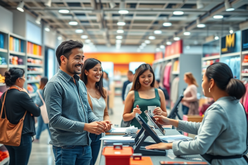 Immagine rappresentativa delle opportunità di lavoro in Expert Italia per venditori e cassieri.