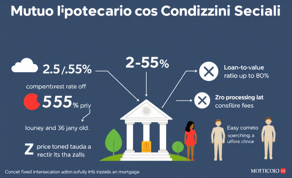 Immagine che illustra il Mutuo Ipotecario con Condizioni Speciali per giovani acquirenti.