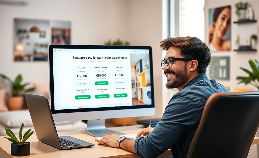 Immagine di appartamenti disponibili per l'acquisto con opzioni di credito veloce e facile.