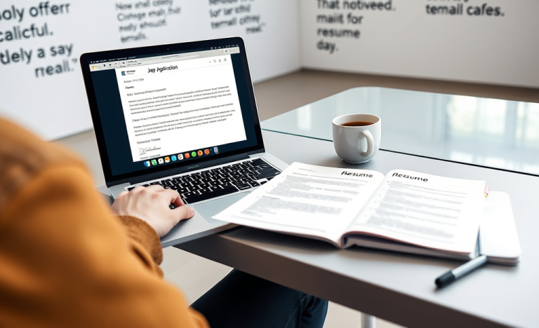 Guida su come inviare il proprio curriculum per una posizione online.