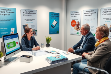 Immagine di prestito personale Compass con dettagli finanziari.