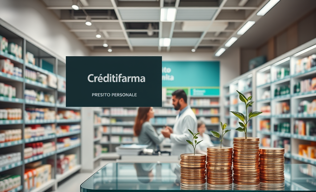 Immagine di prestito personale offerto da Credifarma per le farmacie.