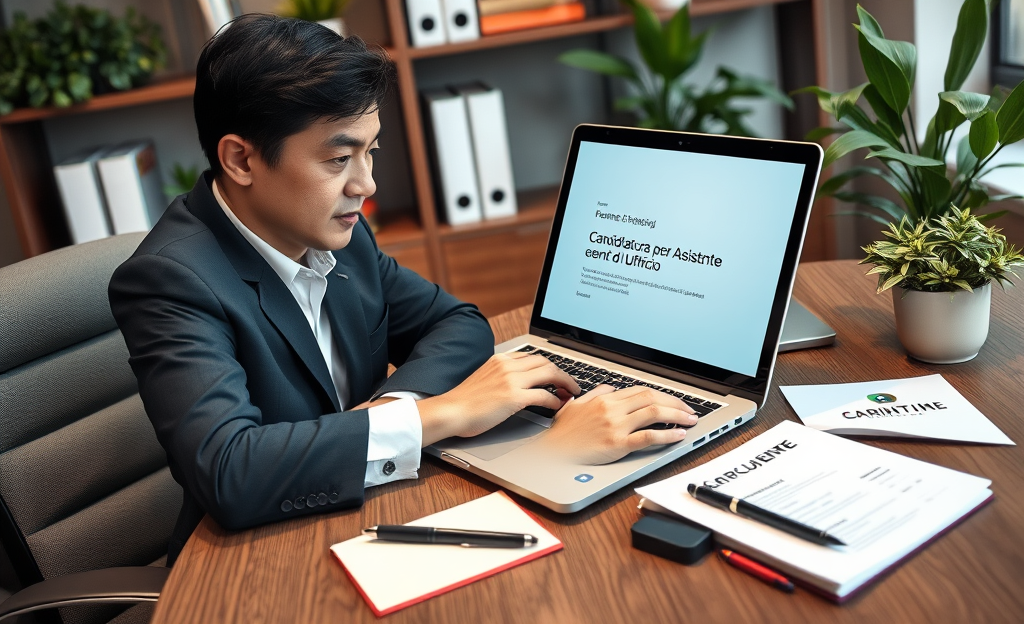 Come inviare il curriculum per la posizione di assistente di ufficio