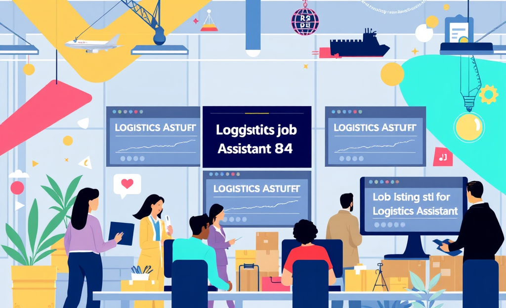 Opportunità di lavoro per assistente logistico con 84 posti disponibili