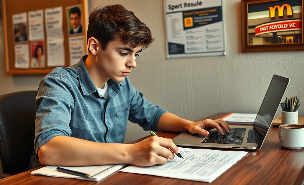 Guida su come inviare il curriculum per un lavoro nel fast food