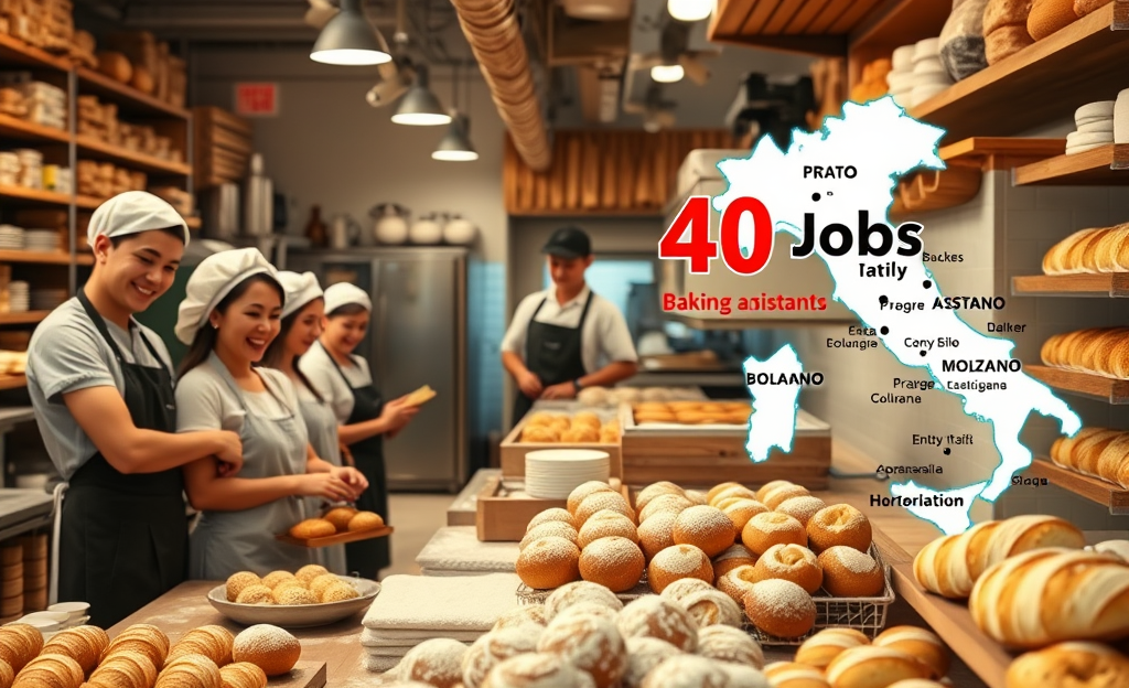 Opportunità di lavoro come aiuto panificazione in Italia