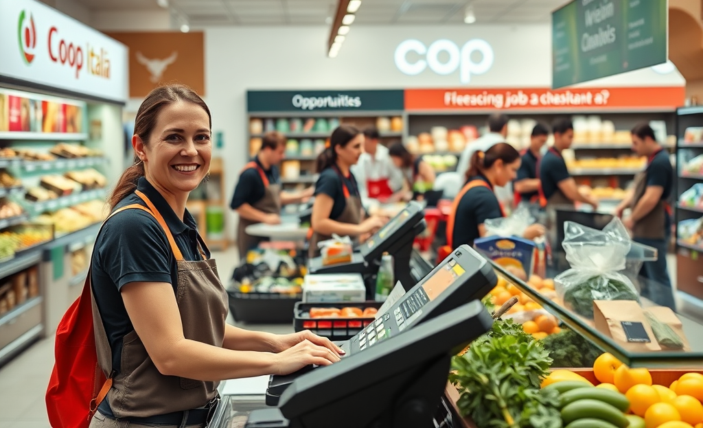 Opportunità di lavoro in Coop Italia con varie posizioni disponibili