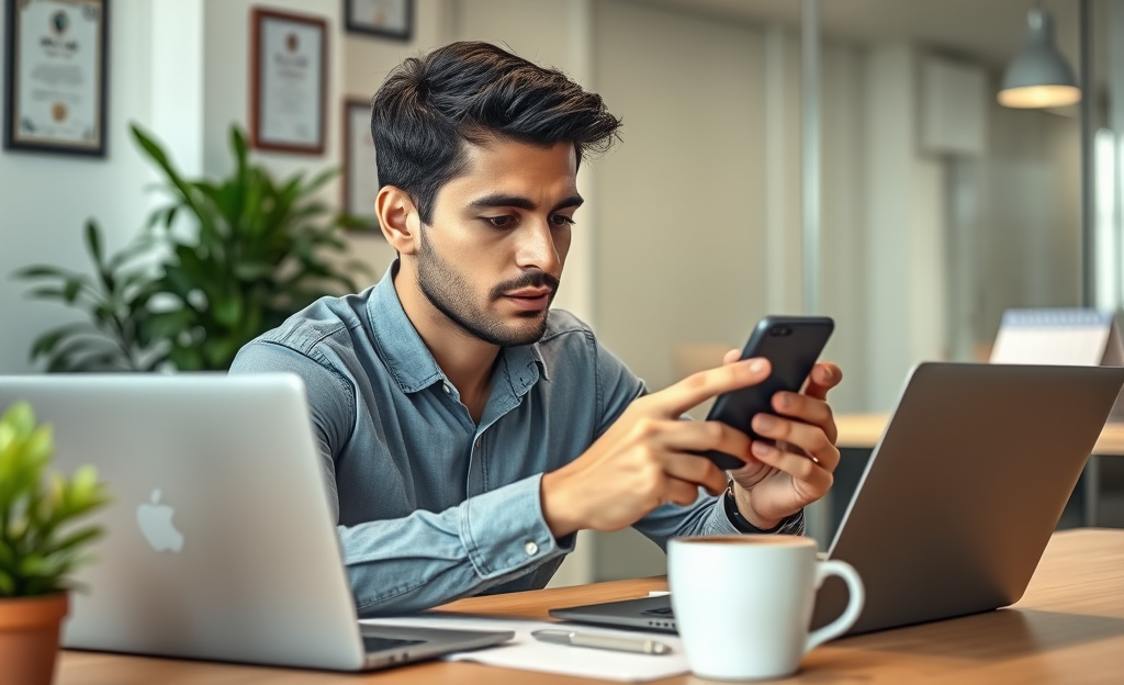 Guida su come inviare un curriculum tramite cellulare