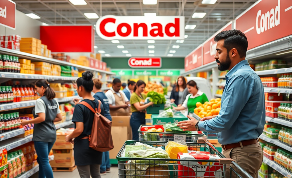Posizioni aperte nel Conad per negozi e centri logistici
