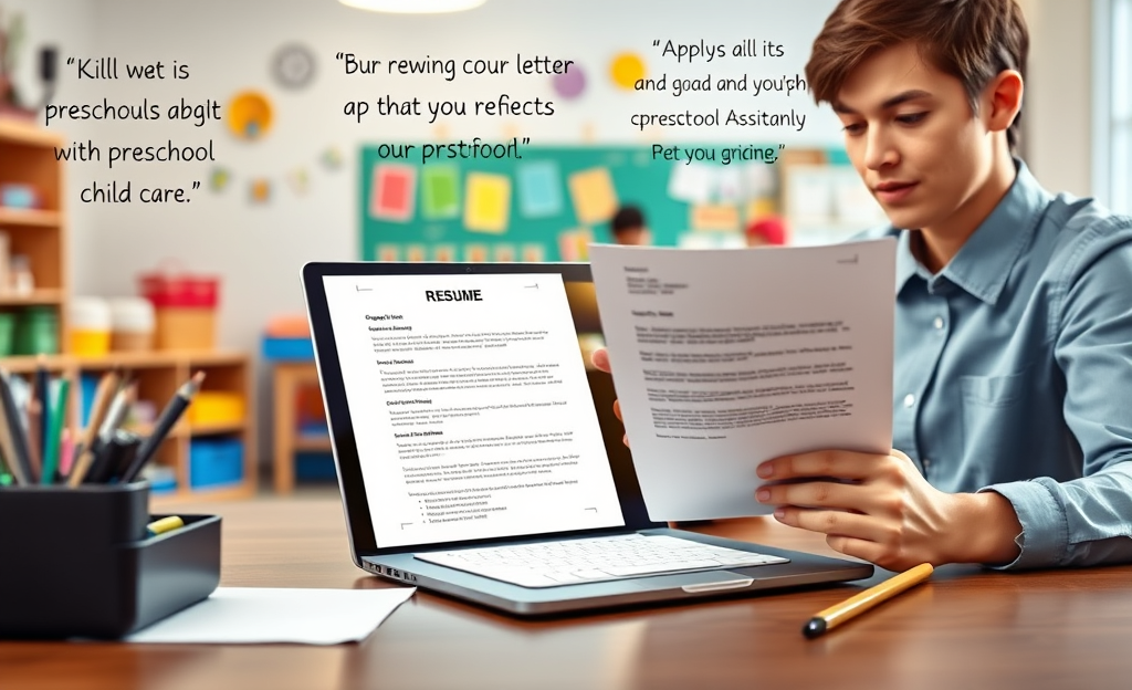 Come inviare curriculum per assistente all'asilo